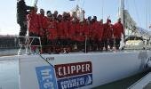 Invest Africa wins race 1 from England to France in Clipper 2013-14 race
