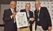 Andrew are Valli Moosa WWF SA Chairperson and Morné du Plessis Chief Executive Officer: WWF-SA