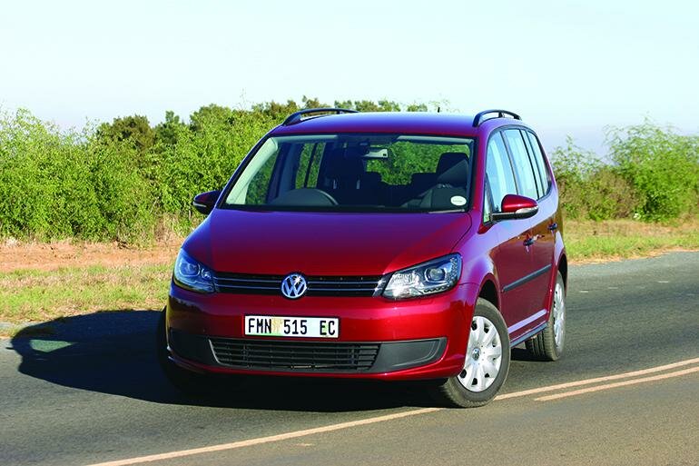  VW Touran side front view